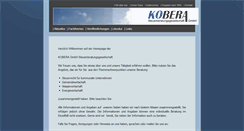 Desktop Screenshot of kobera.biz