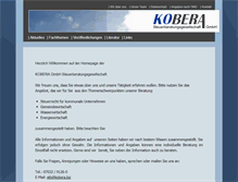 Tablet Screenshot of kobera.biz